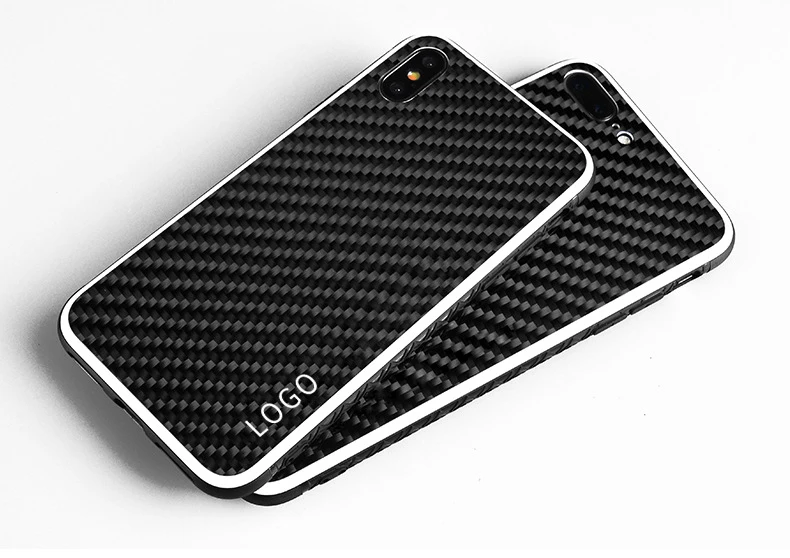 3 в 1 Настоящее Углеволокно для iphone X XR XS MAXCase ультра-легкий Чехол для мобильного телефона чехол для Apple iphone 8 7 6s Plus карбоновый чехол