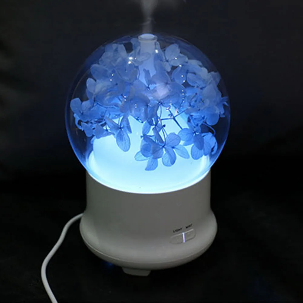 Красочный цветок увлажнитель воздуха ультразвуковой холодный туман