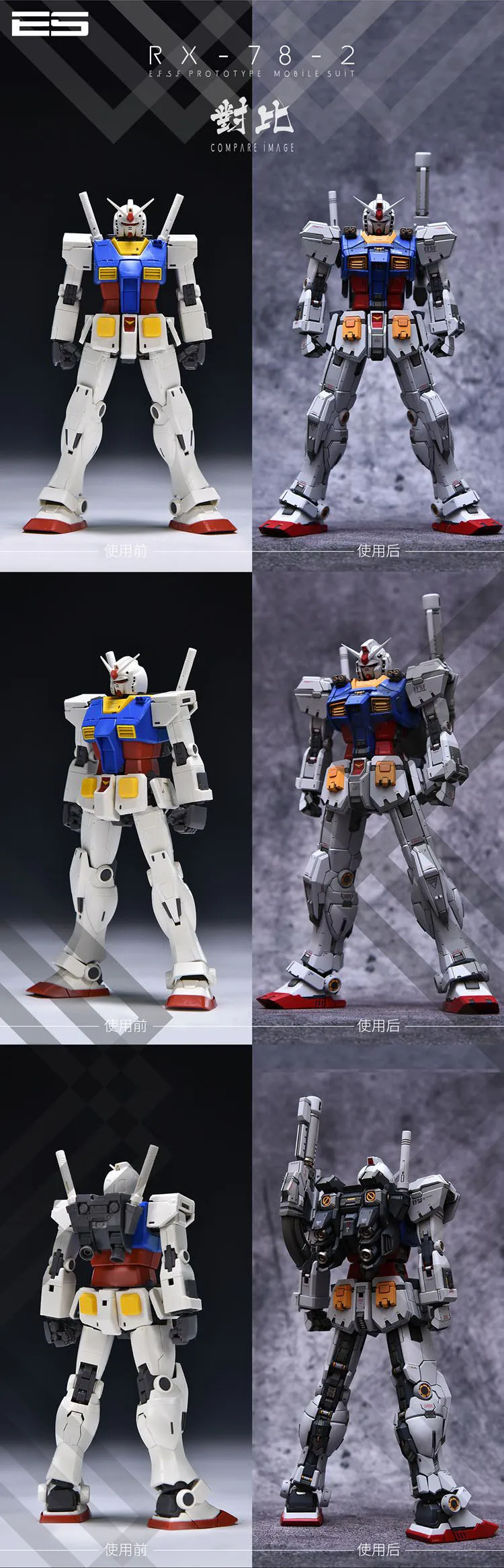 Comic Club Refitting набор GK смолы для Gundam MG 1/100 RX-78-2 происхождения по бесконечным измерениям