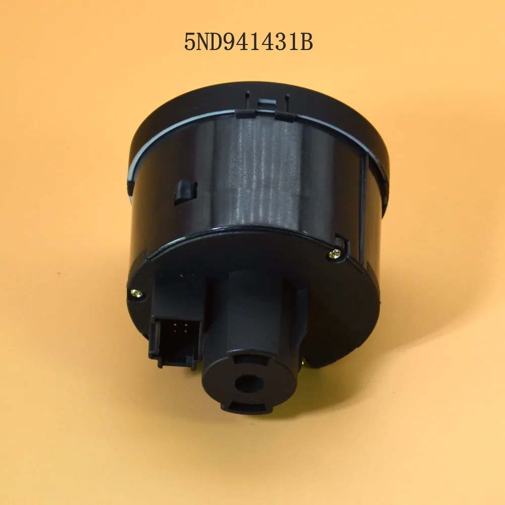 3 шт. для Golf 5 6 MK5 MK6 OEM хромированный переключатель фар с автоматическим 5ND941431BXSH 5ND