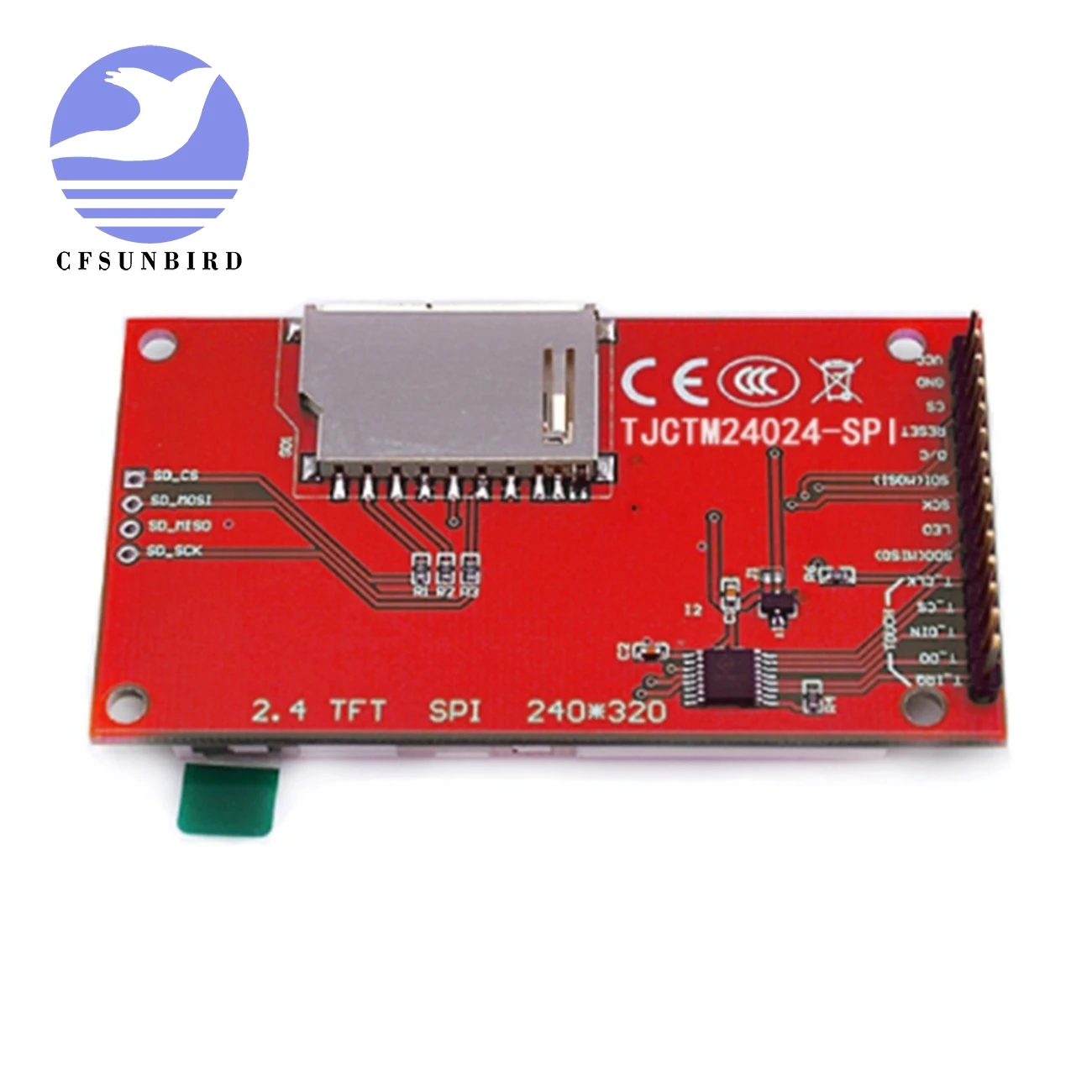 CFsunbird NoEnName_Null 2 4 дюйма SPI модуль экрана TFT без сенсорной панели не менее нужен 4IO