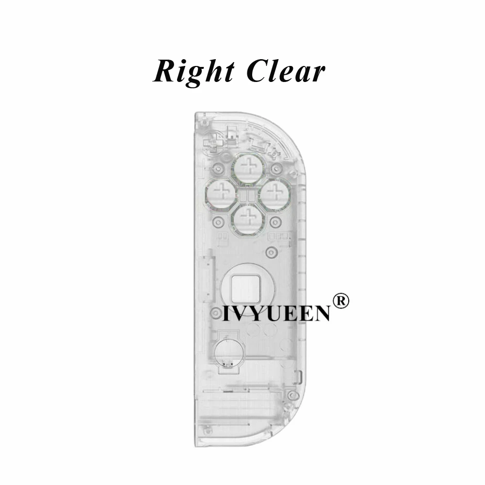 IVYUEEN для Joy-con прозрачный корпус для Kind Switch NS JoyCon контроллер DIY замена корпуса оболочка правый левый чехол