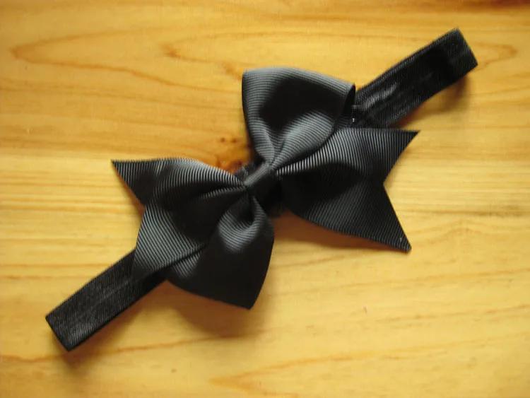 60 шт. повязка на голову для маленьких девочек повязки новорожденных атласная с