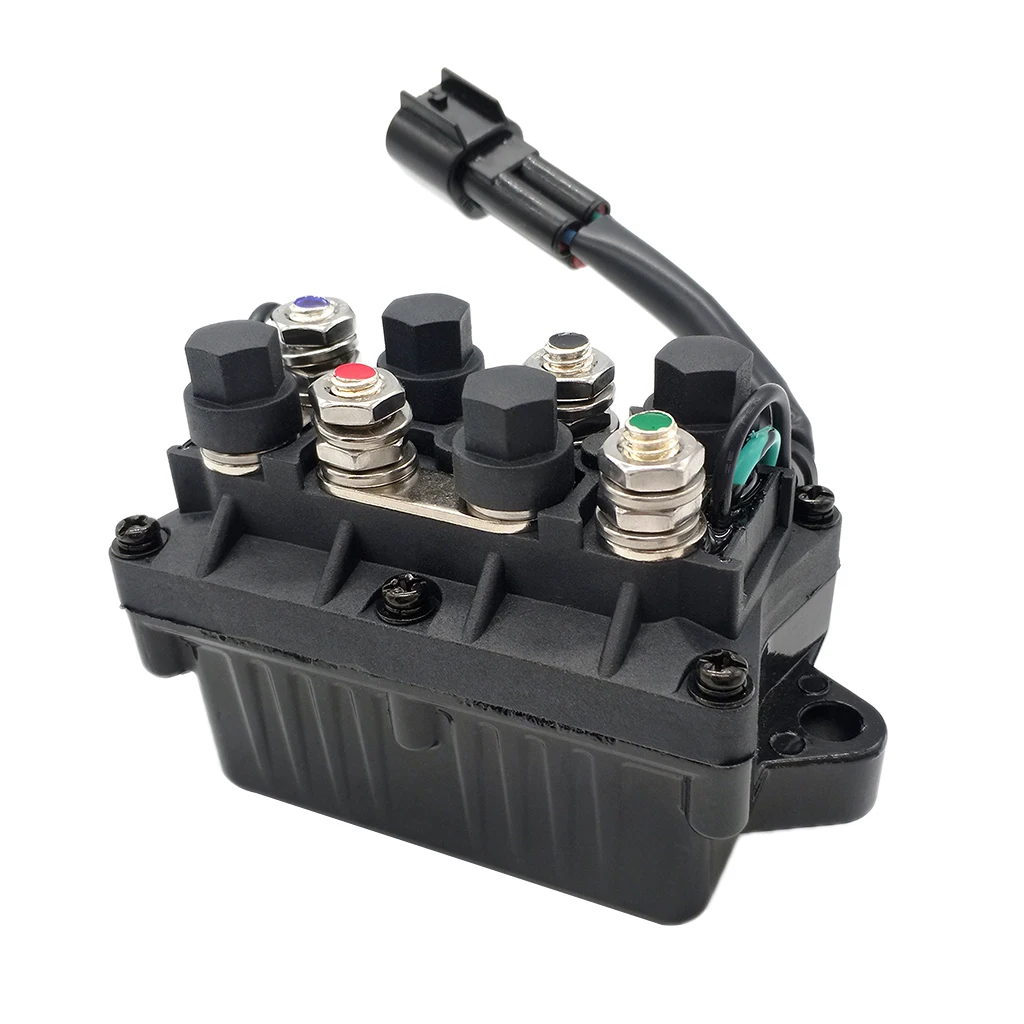 Подвесной силовой Обрезной наклон реле 3 Pin в сборе для Yamaha 61A 81950 01 00 12V