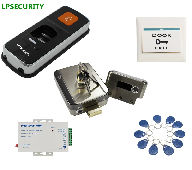 Lpsecurity Автономное отпечатков пальцев RFID контроля доступа Читатель Электрический