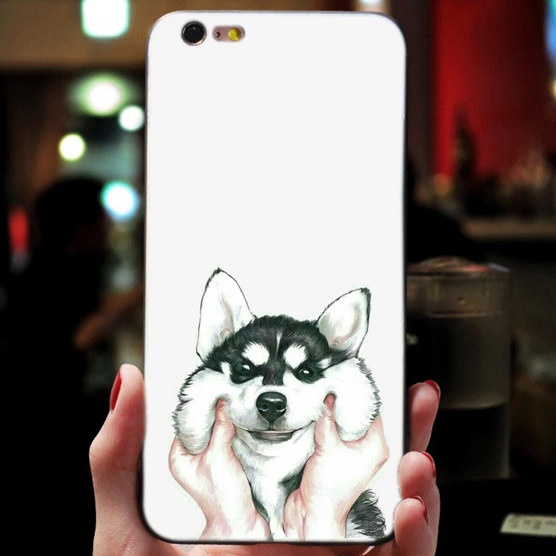 Phone Case Animal dog Space Printed Tpu Silicone Cases for iPhone X For 6s 6 7 8 Plus XS Max XR Coque Fundas |