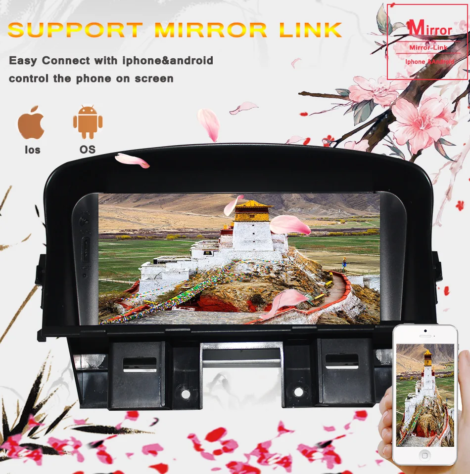 4G+ 64G Android 9,0 автомобильный dvd-плеер для Chevrolet Cruze 2008 2009 2010 2011 2012- gps радио gps cruze dvd магнитофон