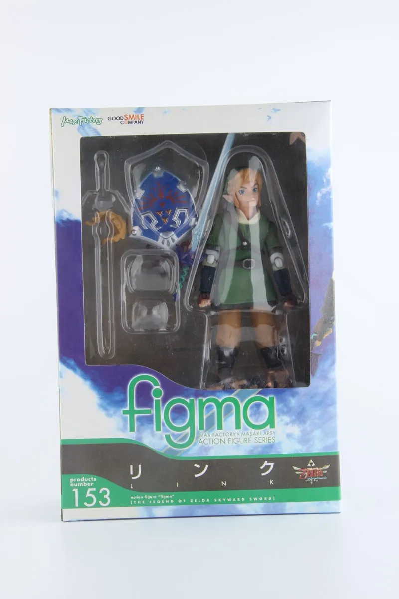 14 см легенда о Зельде Skyward меч ссылка Figma 153 ПВХ фигурка Коллекционная модель