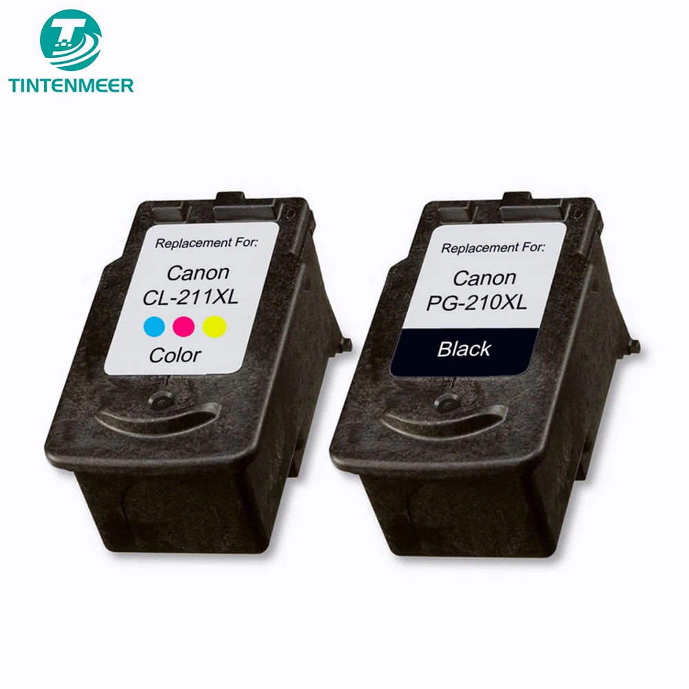 TINTENMEER картридж pg 210 cl 211 совместимый для canon MP230 MP240 MP250 MP260 MP270 MP280 MP480 MP490 MP495 MP499