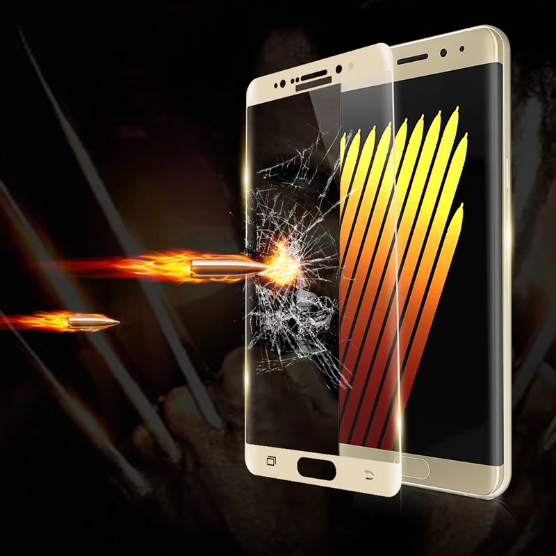 6D полное покрытие закаленное стекло для samsung Galaxy S6 S7 EDGE S8 S9 plus красочное покрытие защита экрана Закаленное стекло пленка