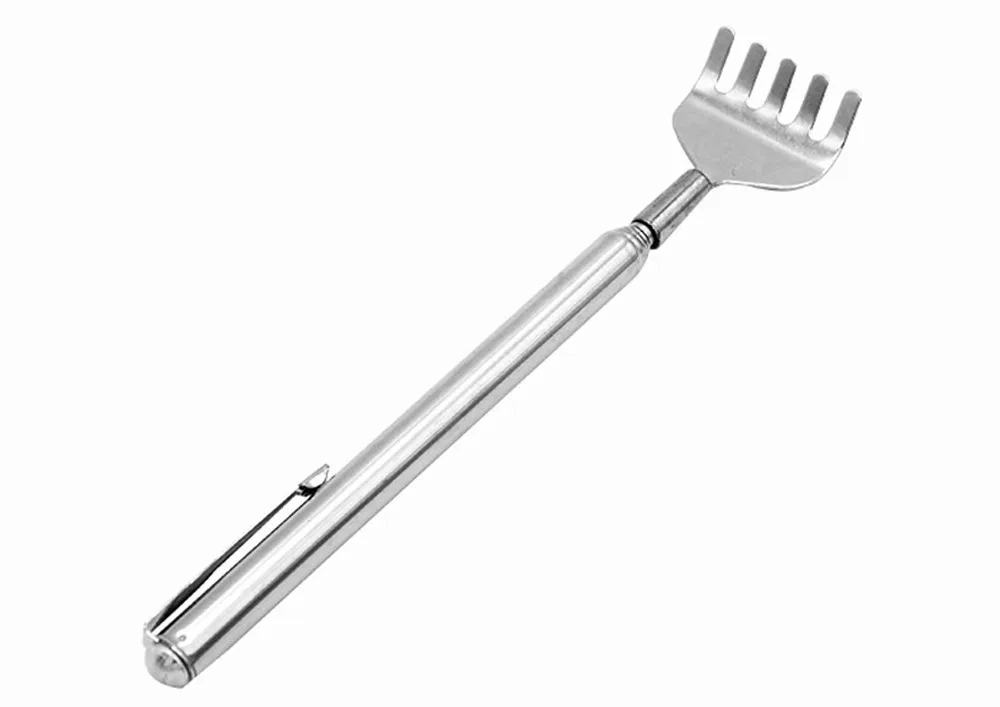 Women' Fashion Hot Stainless Telescopic Portable Extendable Handy Pocket Pen Clip Back Scratcher Drop Shipping 3M8 |