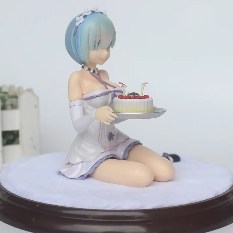 Re: жизнь в другой мир от нуля Rem 13 см фигурку Re Zero REM торт ко дню рождения вер.
