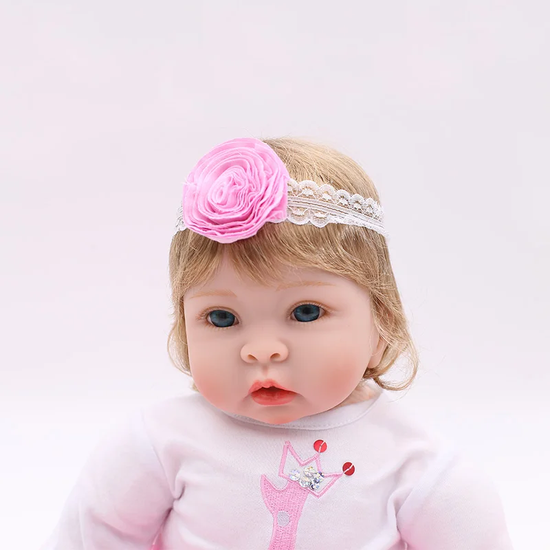 22 &quotкуклы reborn Baby мягкие силиконовые куклы с розовым Кроликом плюшевые real born realista