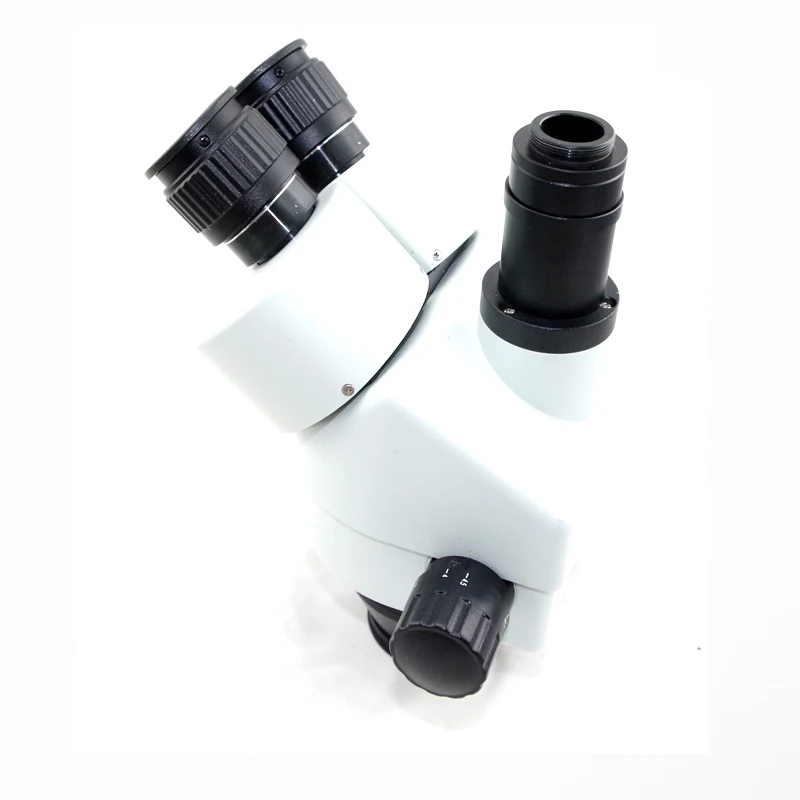 Тринокулярный микроскоп 3.5X 90X промышленный непрерывный комбинация + 0.5X 2X