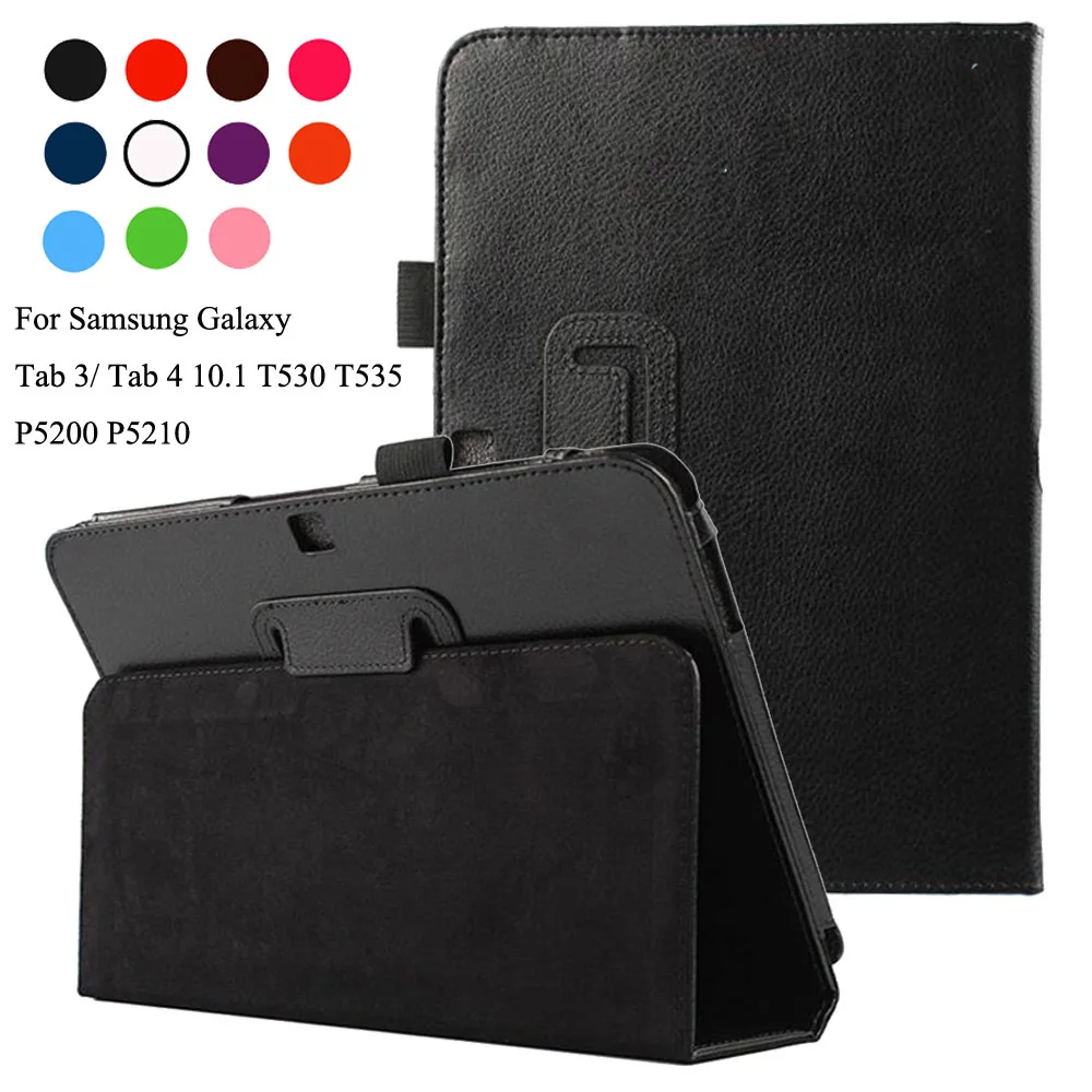 Для Samsung Galaxy Tab 4 10 1 ''T530 T531 T535 Чехол Folio Slim PU кожаный чехол книжка 3 P5200 P5210