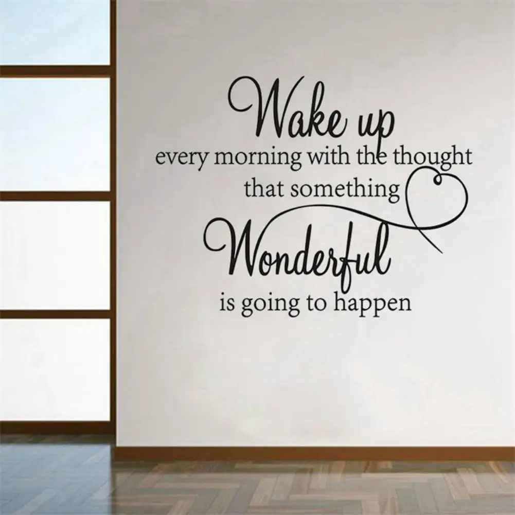 AsyPets DIY стильный съемный любящий стикер на стену в форме сердца с пословицей для