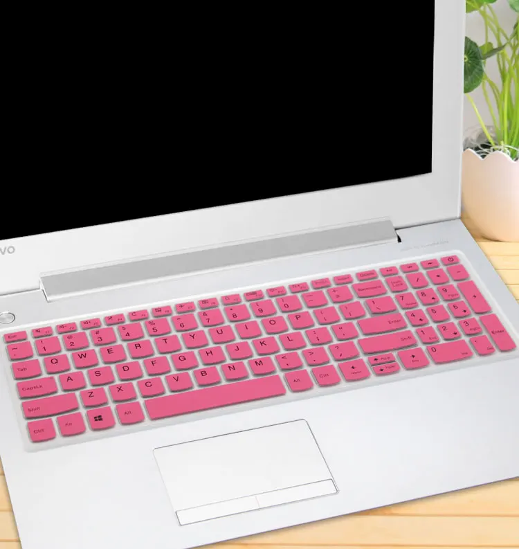 Pink 15 15.6" Laptop Notebook Keyboard Cover Skin For Lenovo IdeaPad L340-15 S340 330s-15ikb 340C 340C-15ikb 330C 330S 330s-15ikb - Цвет: Pink