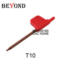 50pcst10screw driver screwdriver for xbox red flag wrench inner six lathe accessories