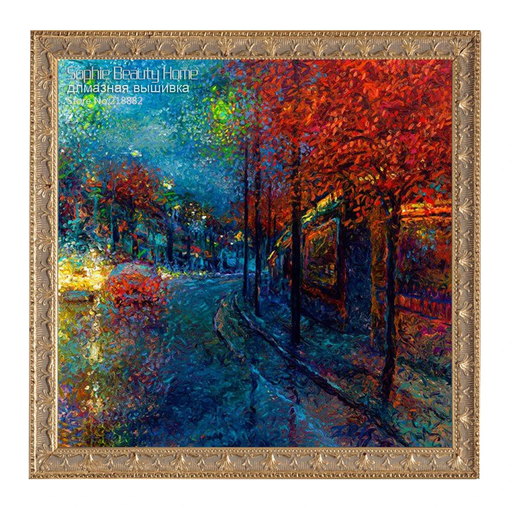 Набор для алмазной вышивки сделай сам европейская Мозаика из квадратных страз