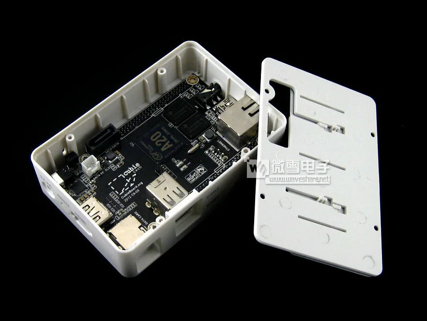 ПК Cubieboard2 A20 Arm двухъядерный процессор 1 ГБ Ddr3 макетная плата с Чехол 2 супер чем