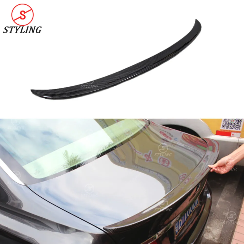 

F01 F02 Carbon Spoiler AC Style For BMW 7 Series 730I 740I 750I 760I Rear Bumper trunk spoiler wing 2009 2010 2011 2012 2013