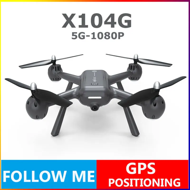 Новый Радиоуправляемый Дрон GPS 5G wifi FPV с 1080 P HD камерой в режиме реального времени