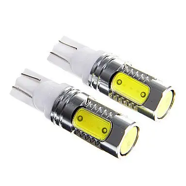 Par Авто incluida 7 5 W Супер brillante T10 светодиодный Luz diurna/противотуманные лампы для DC12 24V |