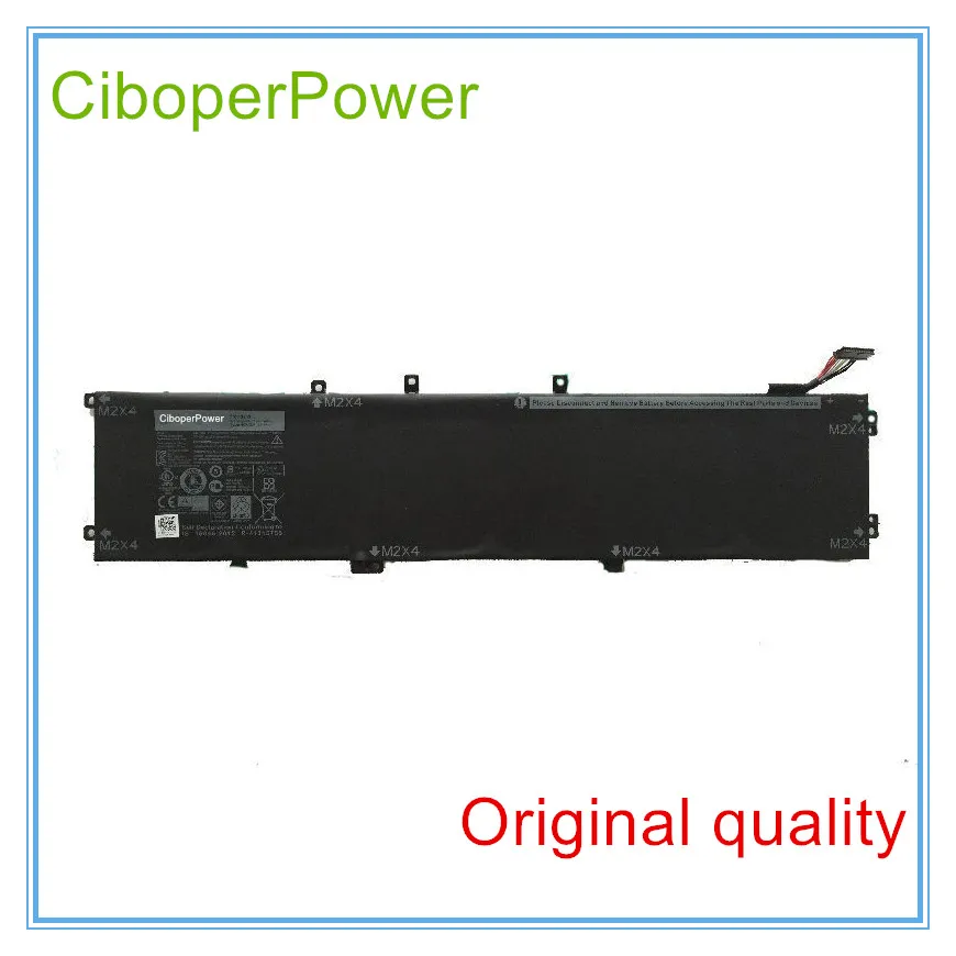 Оригинальная качественная новая 84Wh 4GVGH 1P6KD Батарея для 5510 XPS 15 9550 серии akku |