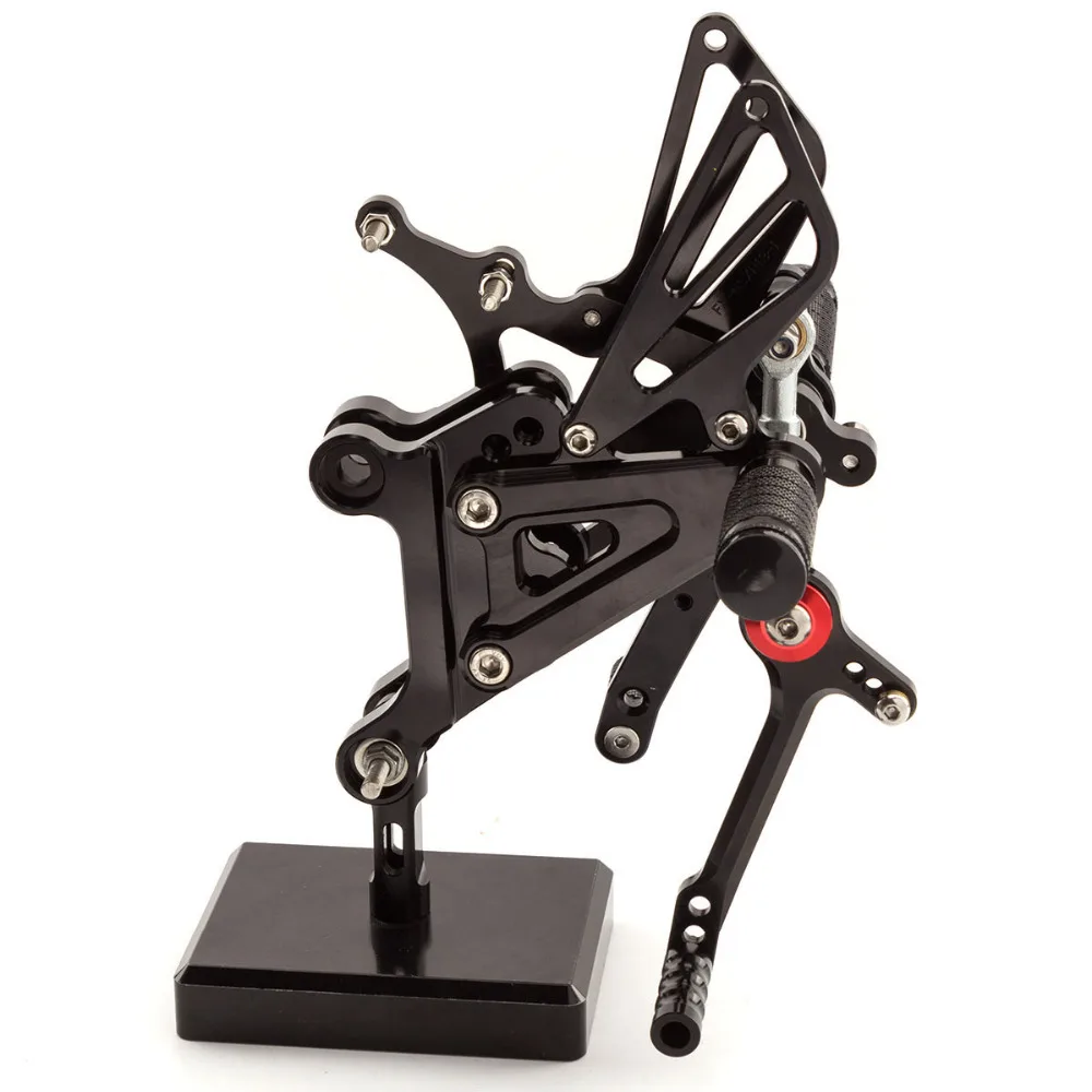 Для Aprilia RS125 2T 1996-2010 09 08 07 06 CNC регулируемая мотоциклетная подставка для ног Rearset подножки колодки педали