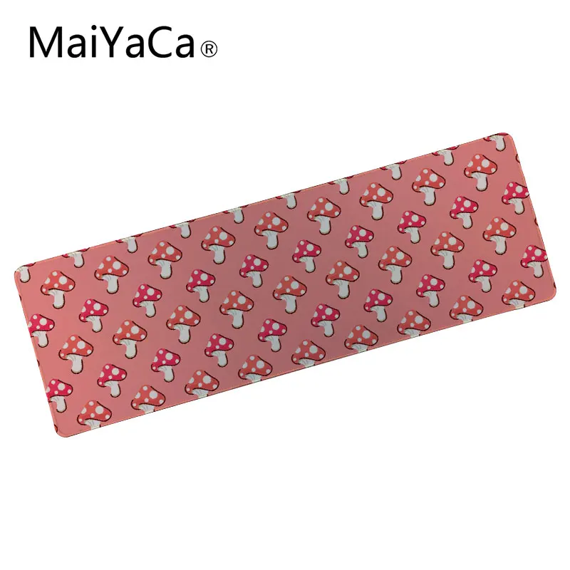 

MaiYaCa mousepad gamer 30x90 cm desk pad alfombrilla raton ordenador Little red mushroom large mouse pad