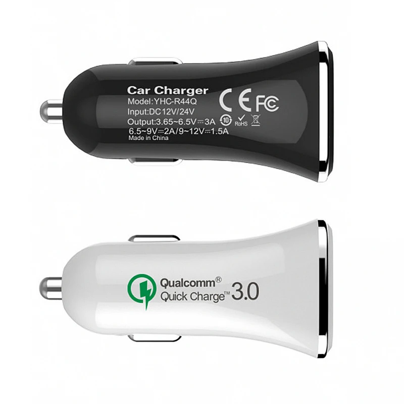For Quick Charge 3.0 Charger QC 5V 9V 12V Car Fast SAMSUNG Note 8 S9 S8 S7 S6 Edge HTC 10 XiaoMi Mi8 MIX3 2S | Мобильные телефоны и
