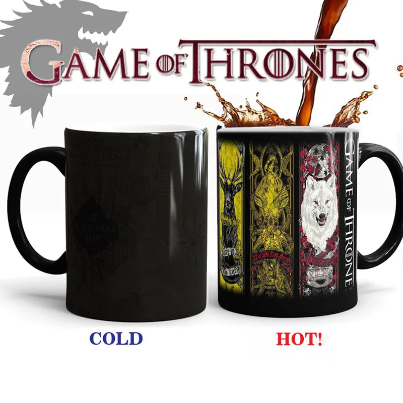 1Pcs Mug Color Change Ceramic Coffee Mug and Cup Heat Reveal Magic Mugs Color Change Fashion Gift for Your Friends Drop Shipping - Цвет: 31