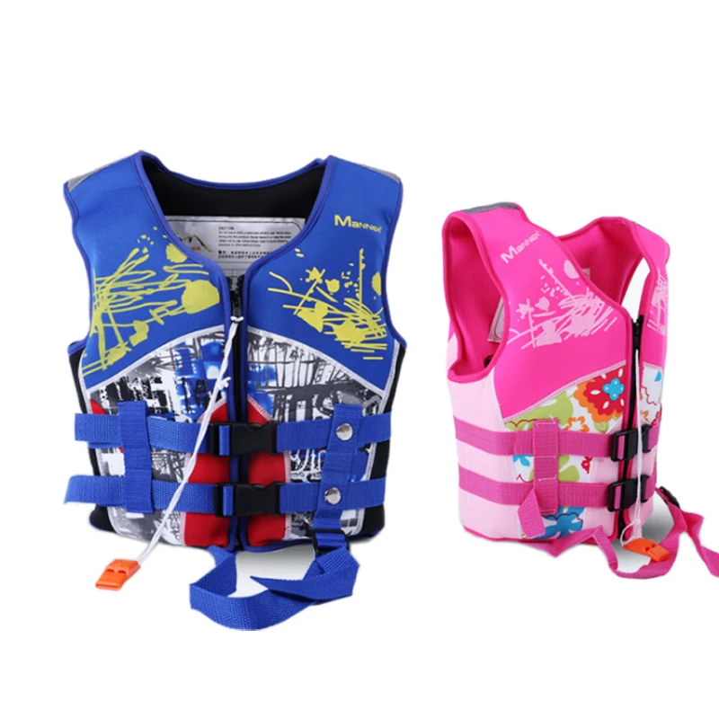 2019 Age 4-10 Kids Life Vest Water Sports Foam Jacket For children Drifting swimming surfing jacket with Survival Whistle | Спорт и