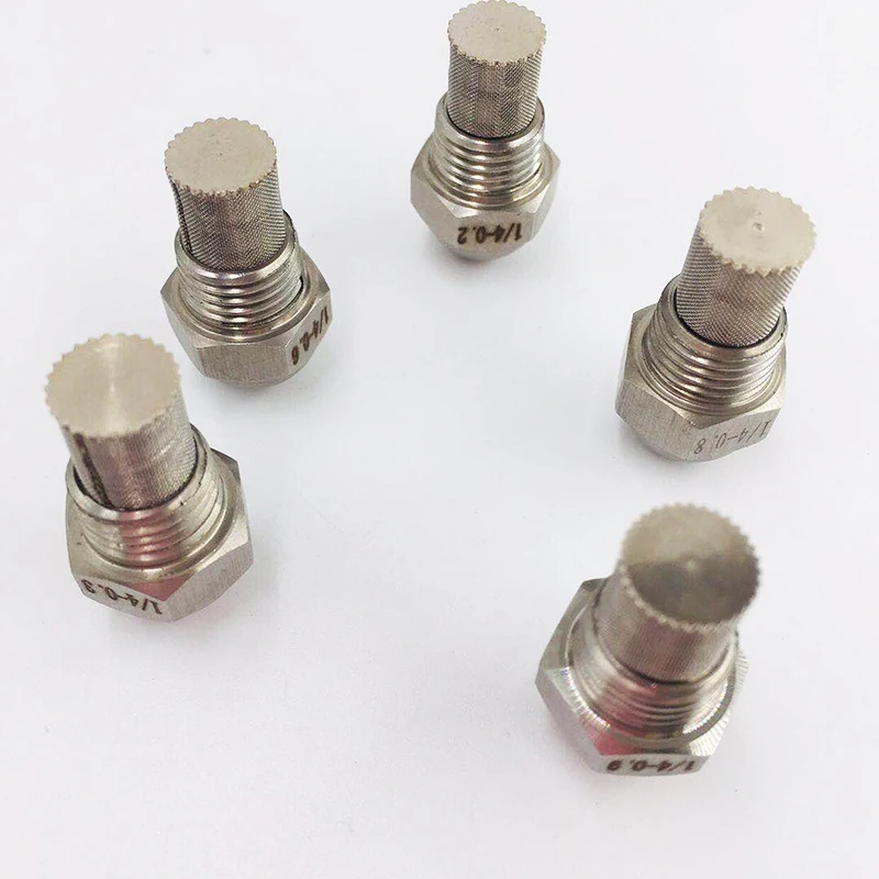1/4 stailess steel gas burner nozzle air atomizing jet Misting oil mist fog spray | Дом и сад
