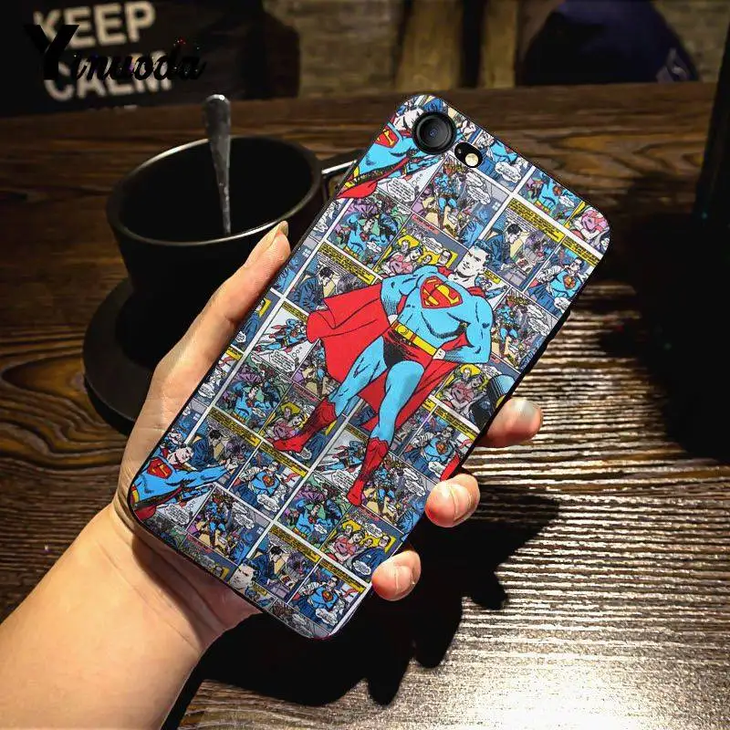 9 Yinuoda для iphone 7 6 X Чехол Дэдпул Железный человек Marvel Мстители чехол для телефона для iphone 11 Pro Max 7X6 6S 8 Plus 5 5S SE 5C - Цвет: 9