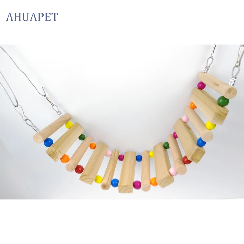AHUAPET попугай игрушки гамак с подставкой клетка платформа птица Pappagallo дерево