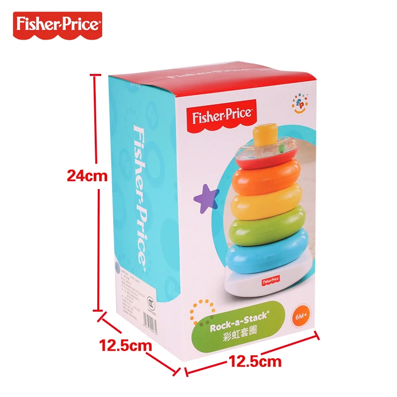 Fisher Price великолепные базовые стаканы и роликовые чашки Детская развивающая