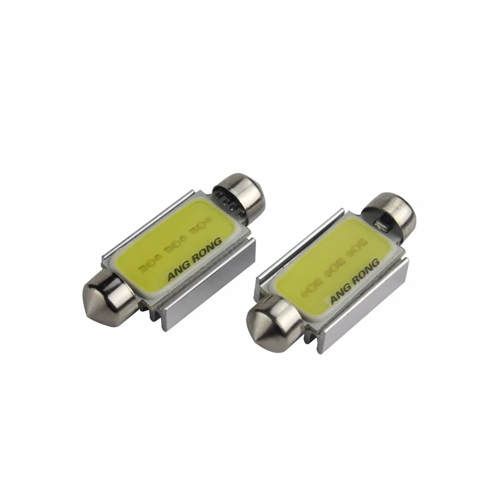 ANGRONG 2x высокомощсветодиодный COB Светодиодная лампа C5W 239 272 6 Вт без ошибок
