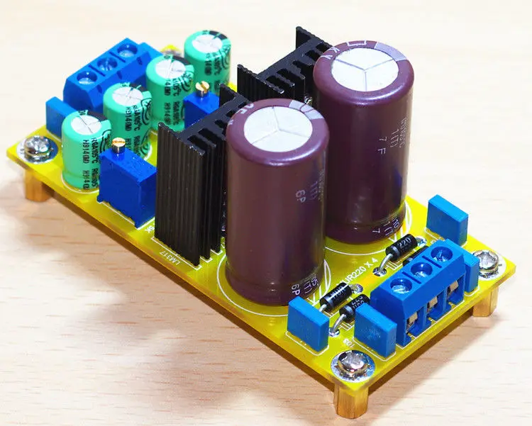 AC-DC LM317 LM337 Регулируемый Модуль питания с двойным блоком Наборы сделай сам |