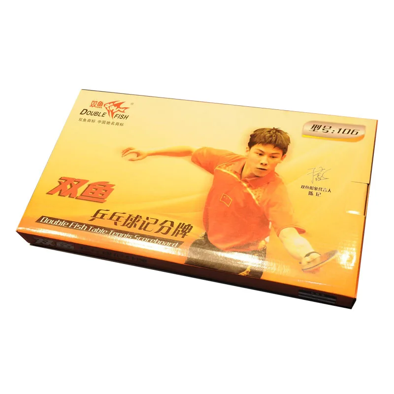 

Original Double Fish Table tennis score points remark portable score board small size