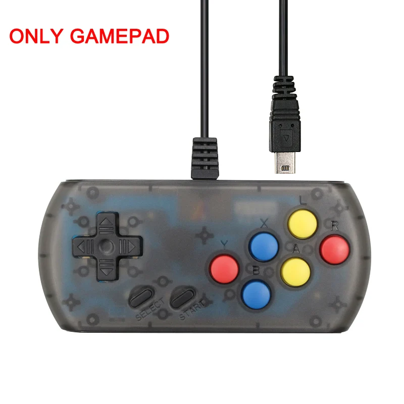 Controller Coolbaby RS-6A игровая консоль ручной портативный игровой плеер встроенный 168/500 классический ретро мини-игры видео игровая консоль для детей - Цвет: Controller