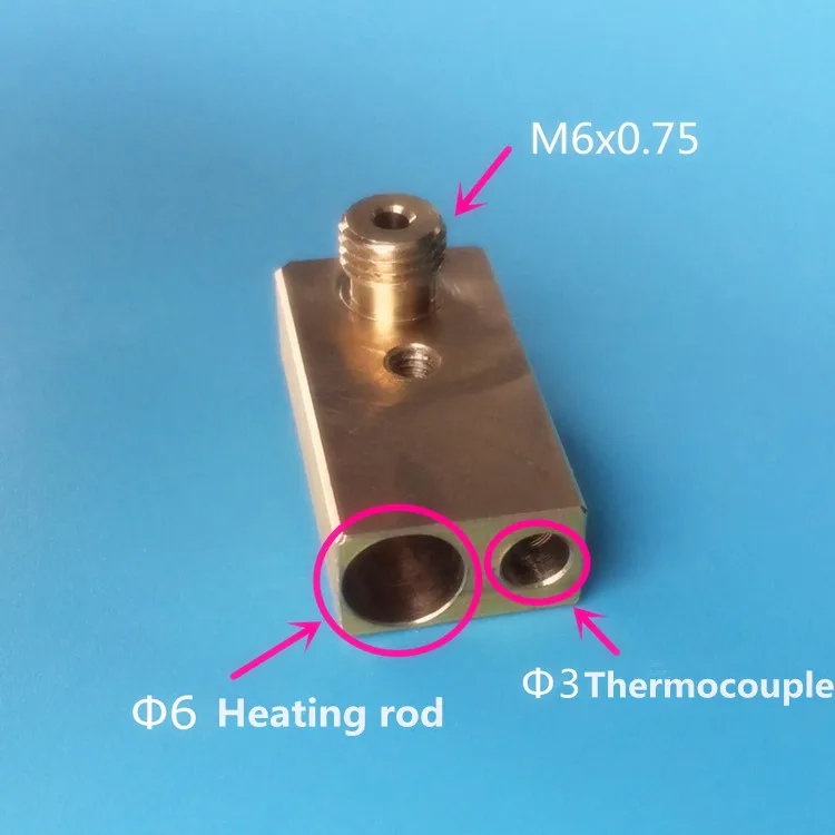 Funssor 12V/24V 50W UM2 съемный набор медных головок для 6 мм нагревательного стержня |