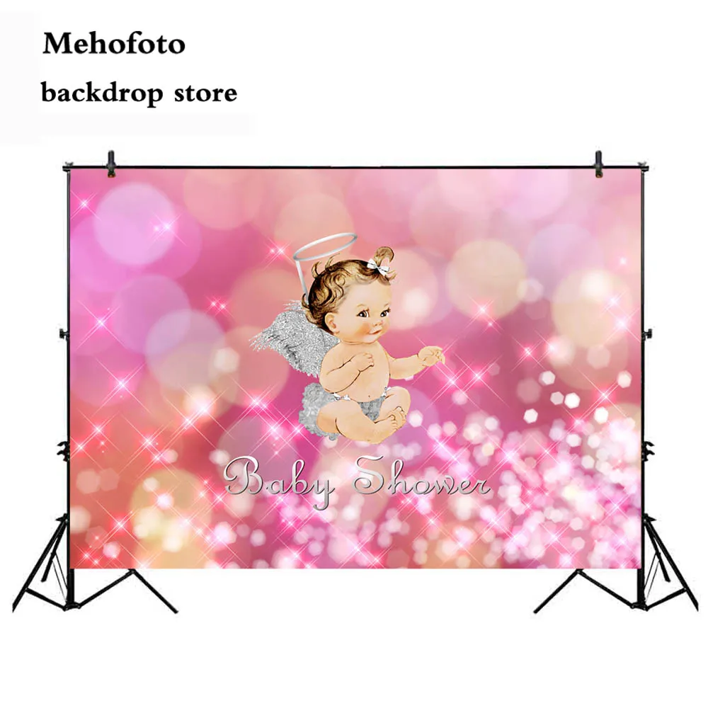 Фотофоны Mehofoto с блестками боке для фотосъемки детский душ фотобудка фоны
