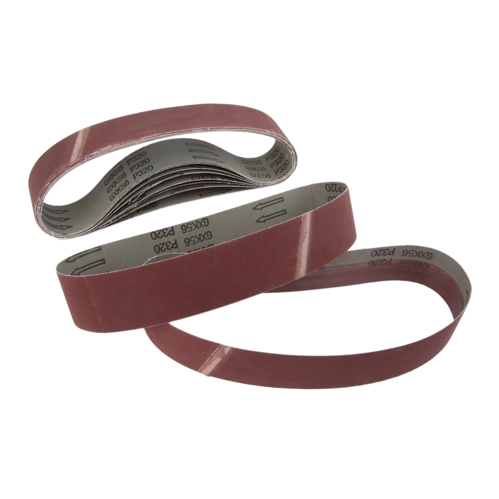 DRELD 20pcs 50*686mm Abrasive Sanding Belts Paper for Belt Sanders Bench Grinder Tool 40-600 Grit Dremel Accessories | Инструменты