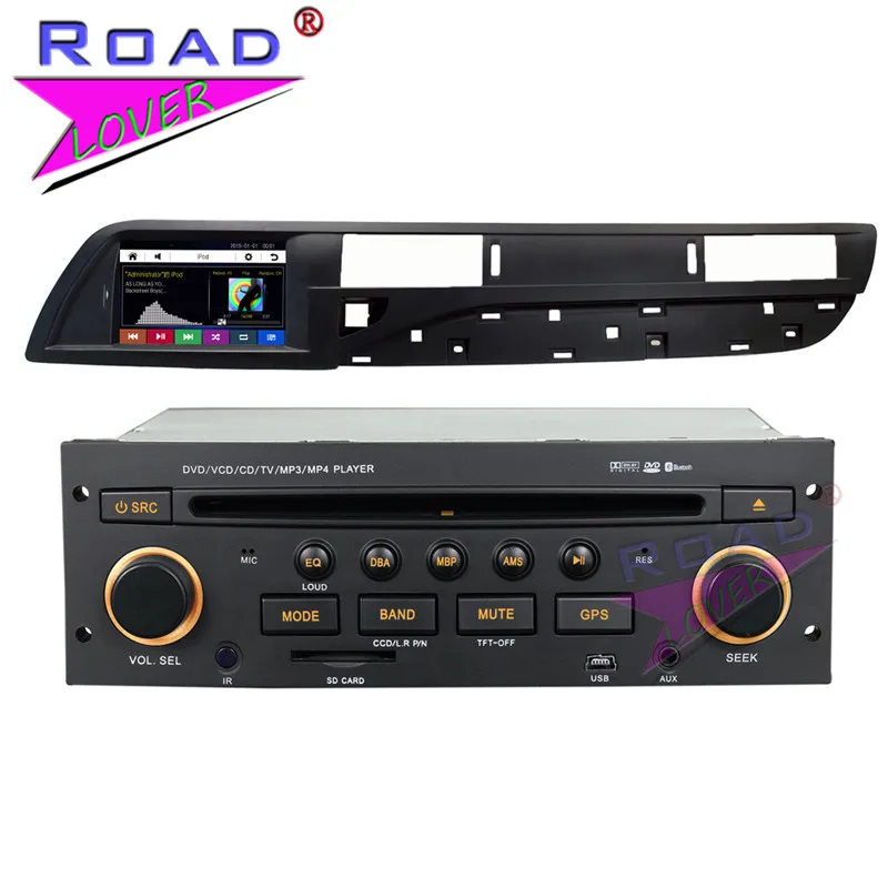 Автомобильный медиацентр TOPNAVI 2Din Wince 6 0 7 дюймов DVD плеер для Citroen C5 стерео GPS