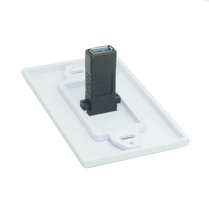 Однопортовое Зарядное устройство USB 3 0 для передачи данных настенная пластина
