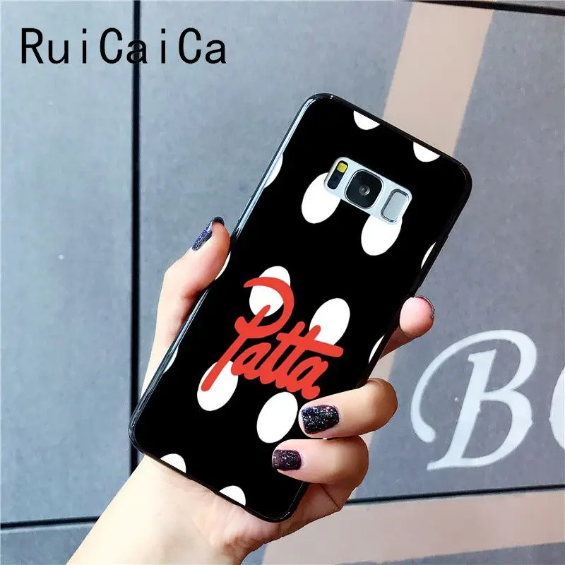 Ruicaica голландская уличная мода patta Новинка чехол для телефона Fundas samsung Galaxy S9 plus S7 edge