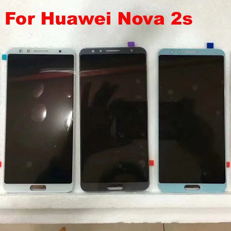 Для huawei nova 2S HWI-AL00 ЖК-дисплей+ сенсорный экран дигитайзер сборка Замена аксессуары nova 2s