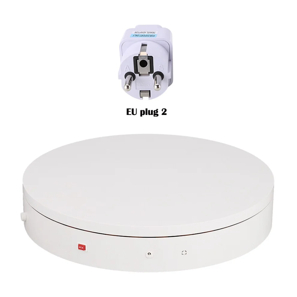 MT500KL40 ручка управления скоростью, электрическая фотография 360 градусов 3D сканирование продукта съемки поворотный стол ComXim - Цвет: White with EU2 plug