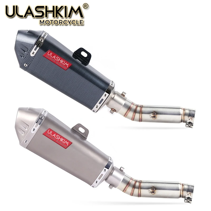 Выхлопная труба глушителя для мотоцикла средняя без шнуровки HONDA CBR400 CB500R CBR500R